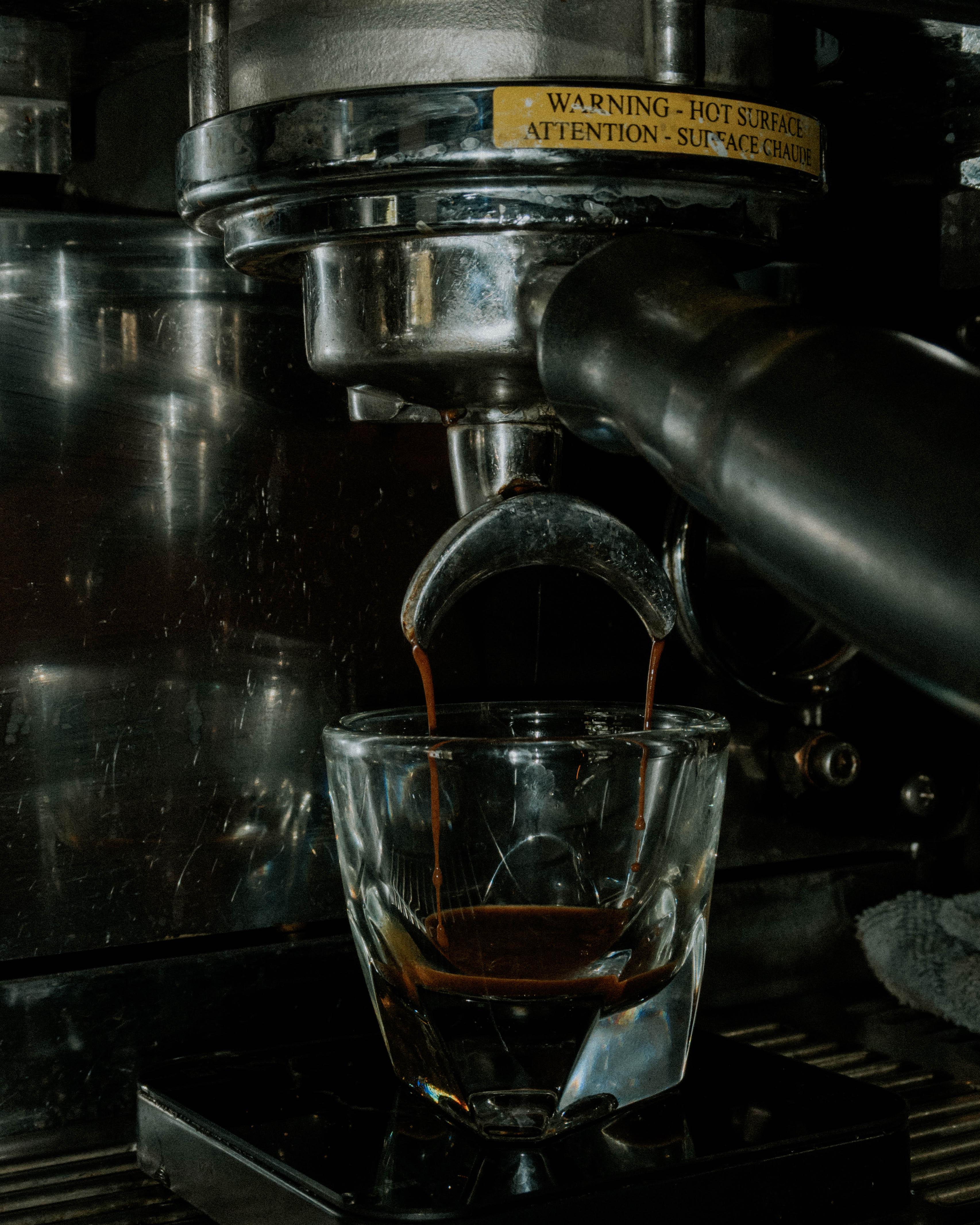 Coffee menu boards above the bar at 2460 Imperial Ave
