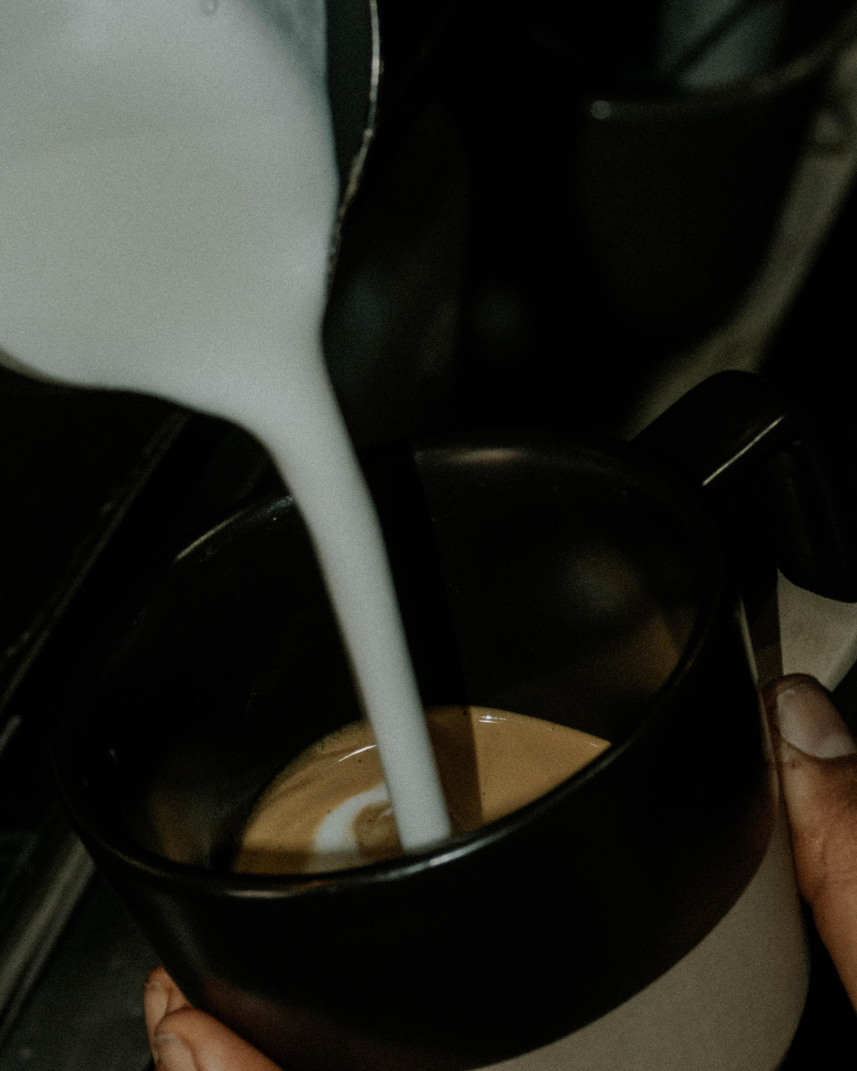 Customers gathering at Shepherds Coffee in Barrio Logan