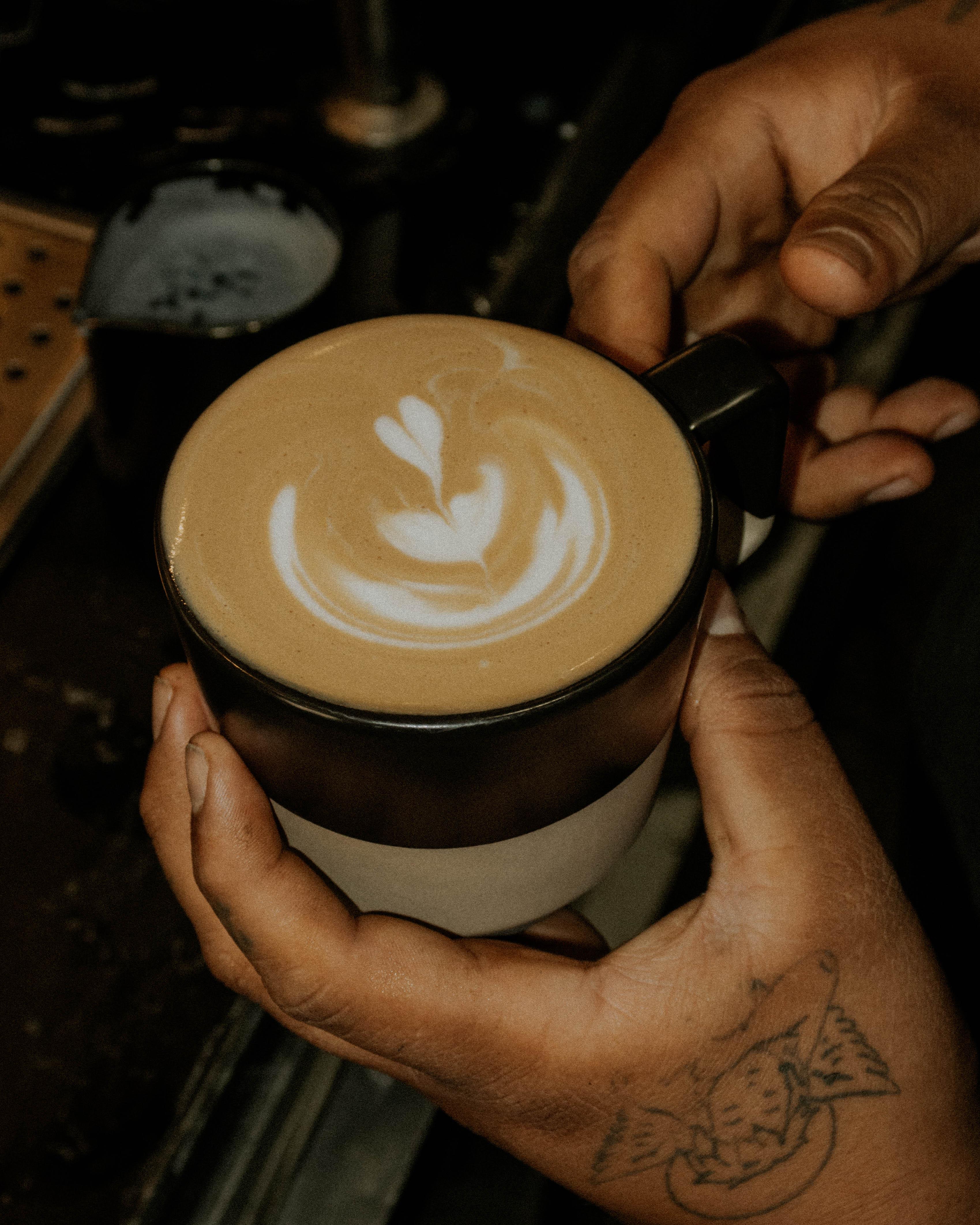 Retail coffee beans shelf at Shepherds Coffee