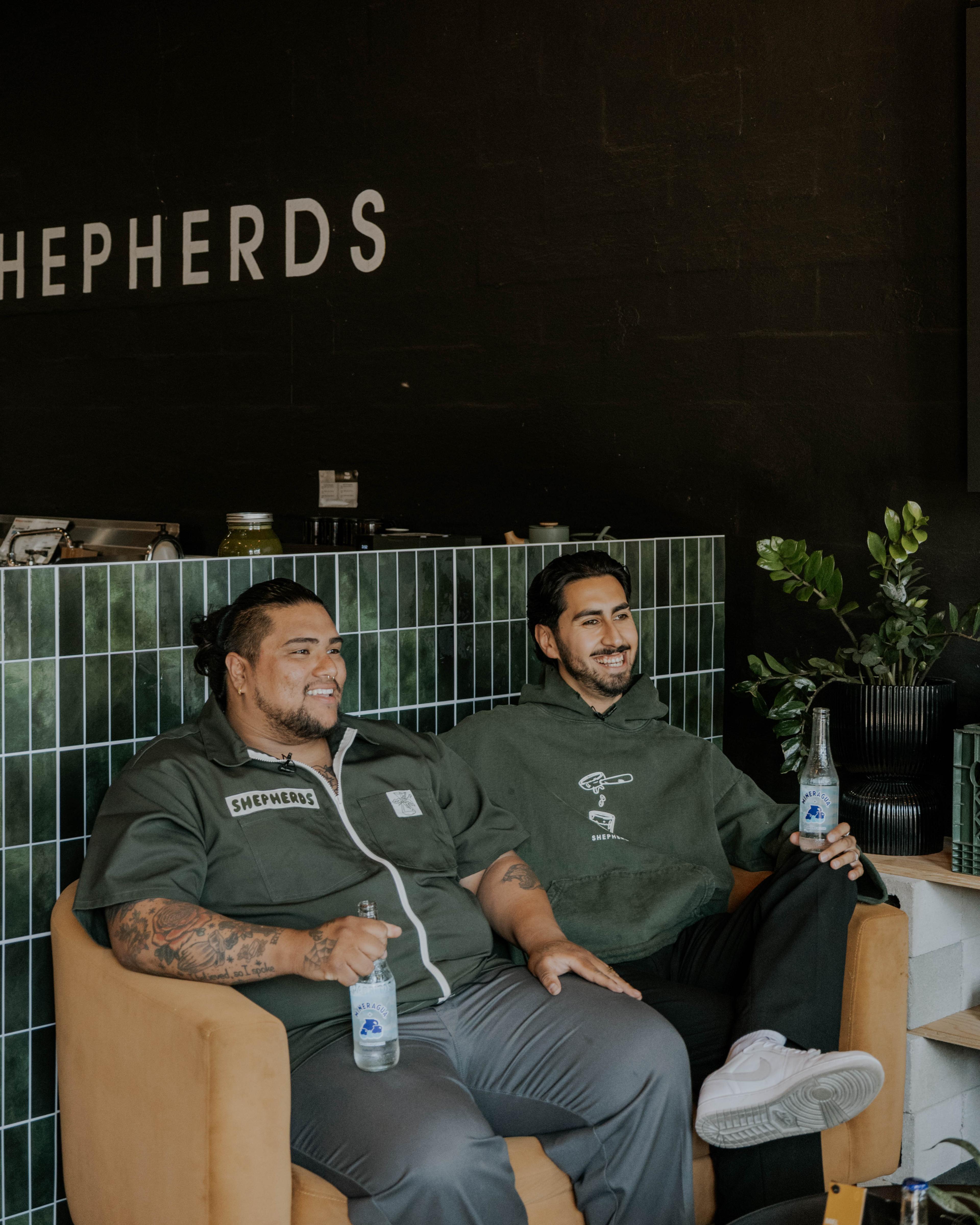 Guests at a Shepherds Coffee event night