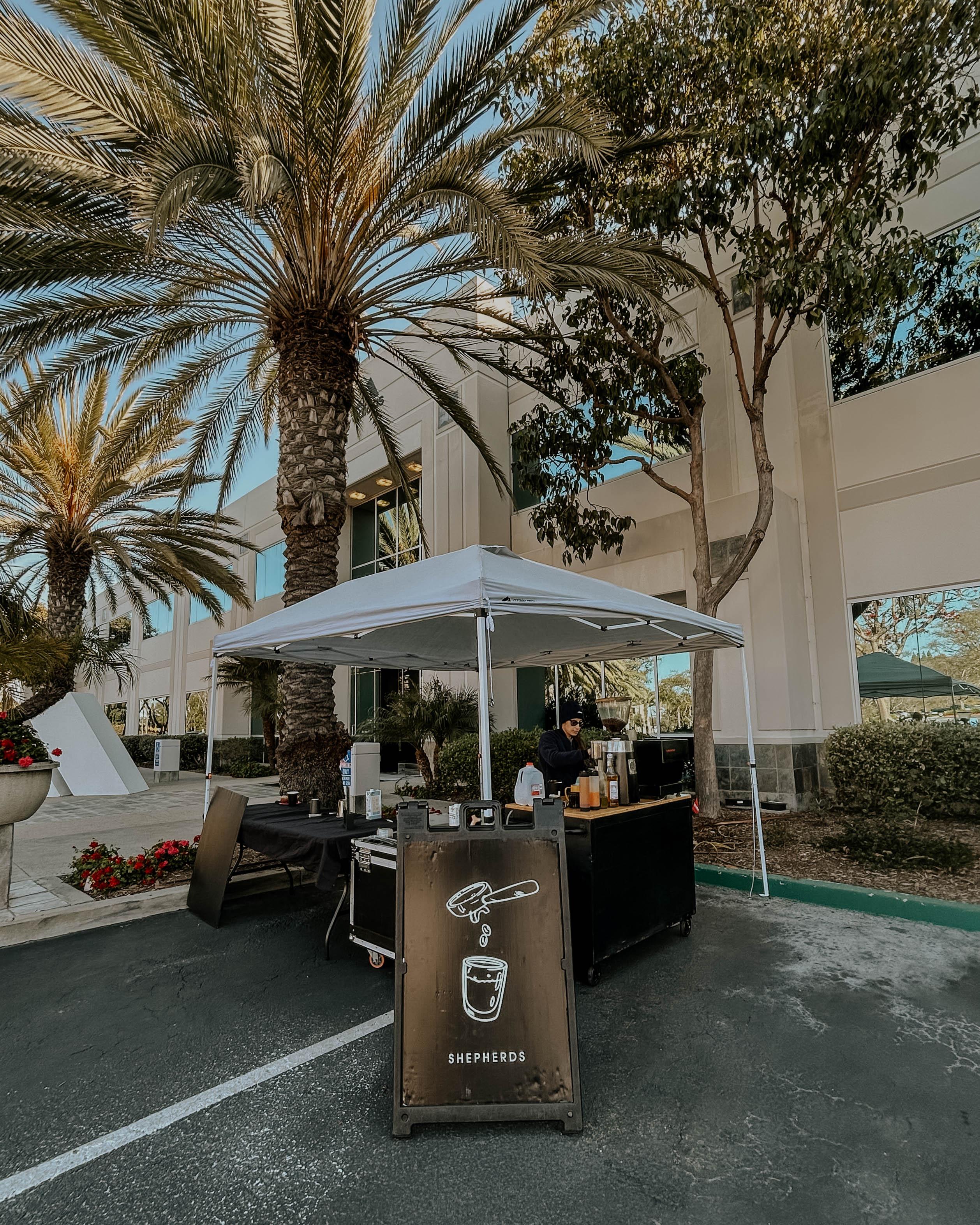 Shepherds Coffee Co. mobile coffee bar at a San Diego event — 7
