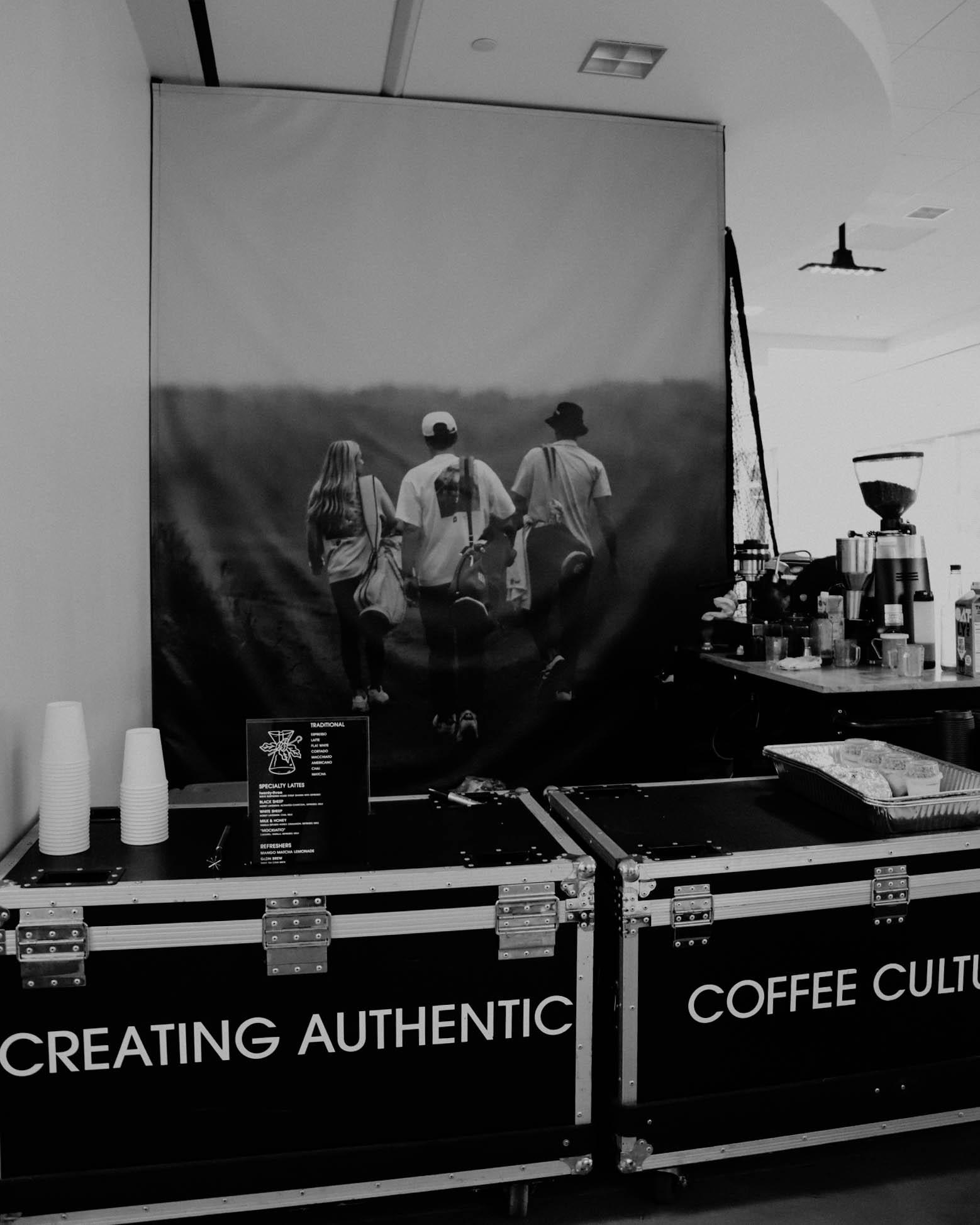 Shepherds Coffee Co. corporate coffee catering at a San Diego office event