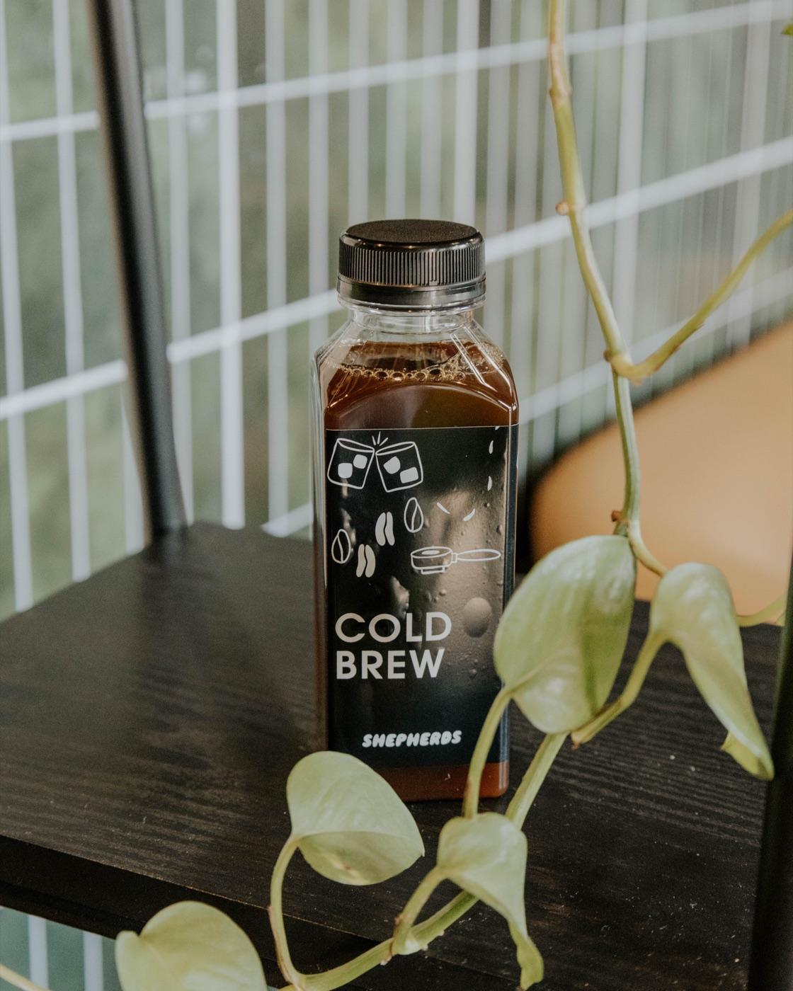 Shepherds Cold Brew bottled latte